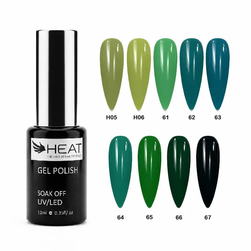 لاک ژل هیت HEAT 10ML — تصویر ۴