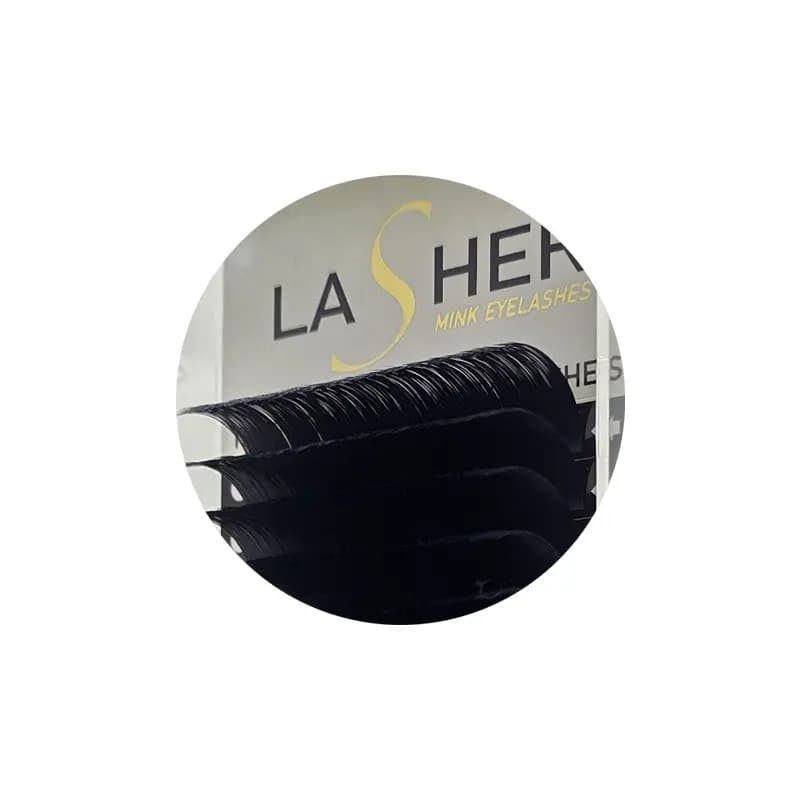 پک پالت مژه لشر LASHER MINK 0/07 — تصویر ۳