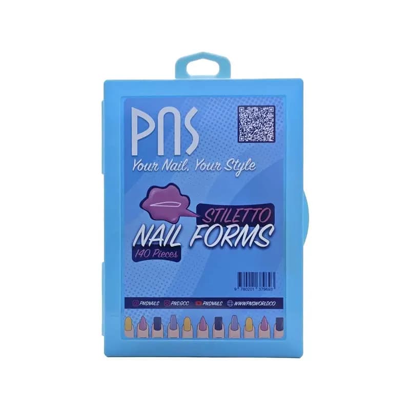 قالب ناخن روسی پی ان اس PNS NAIL FORMS 140PCS