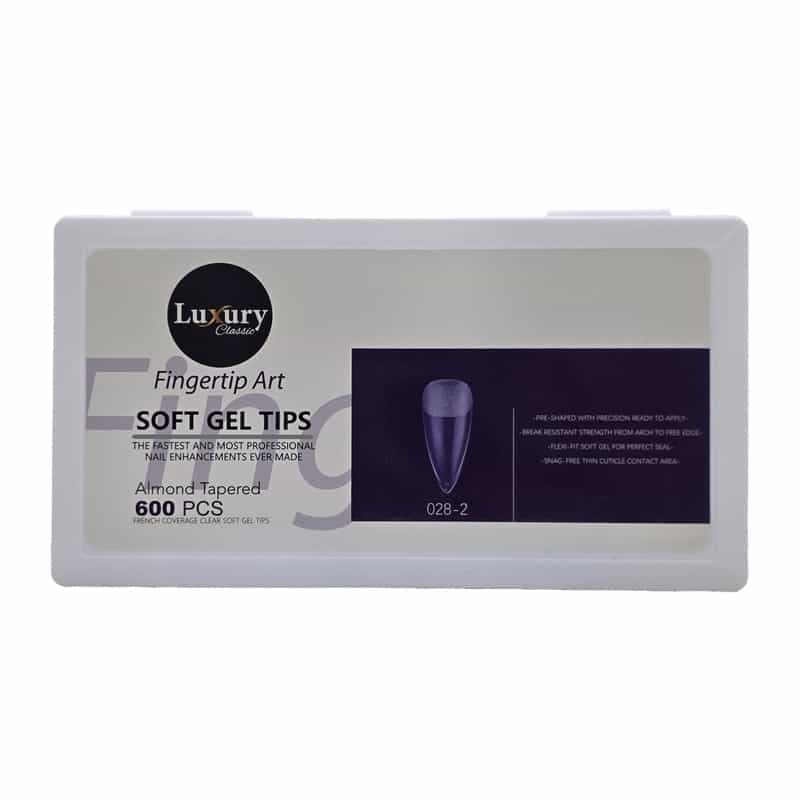 ژل تیپس لاکچری LUXURY GEL TIPS600PCS — تصویر ۳
