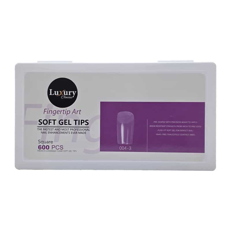 ژل تیپس لاکچری LUXURY GEL TIPS600PCS — تصویر ۵