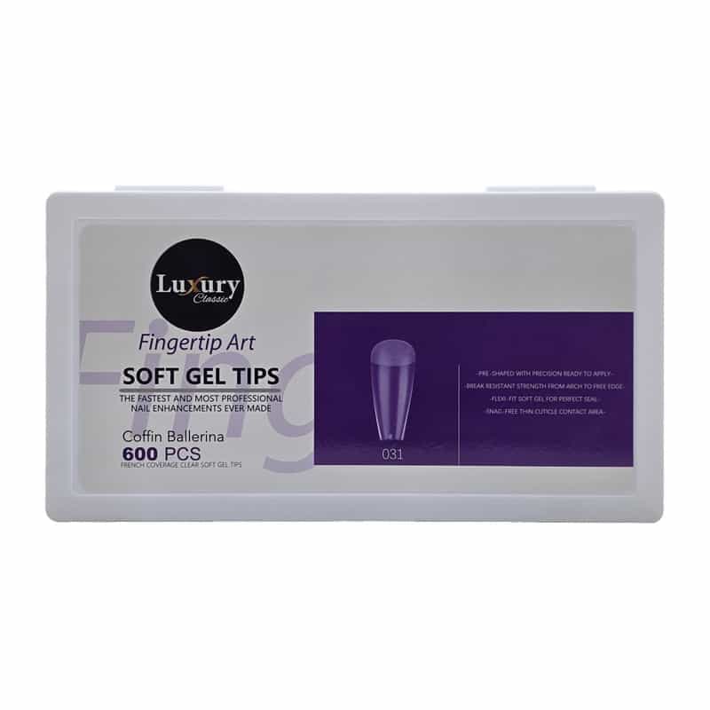 ژل تیپس لاکچری LUXURY GEL TIPS600PCS