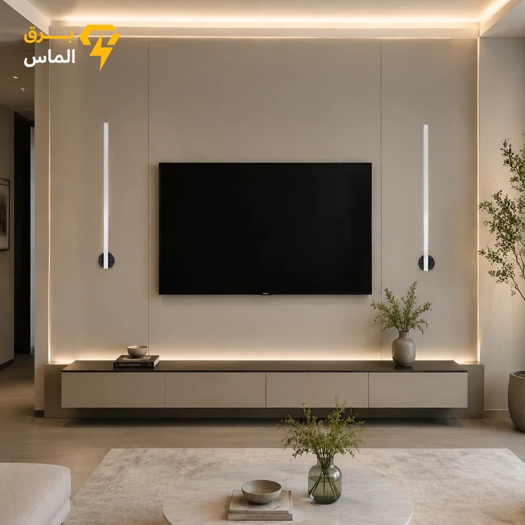 چراغ دیواری تانوس مدل شمشیری نور نچرال 70 سانتی