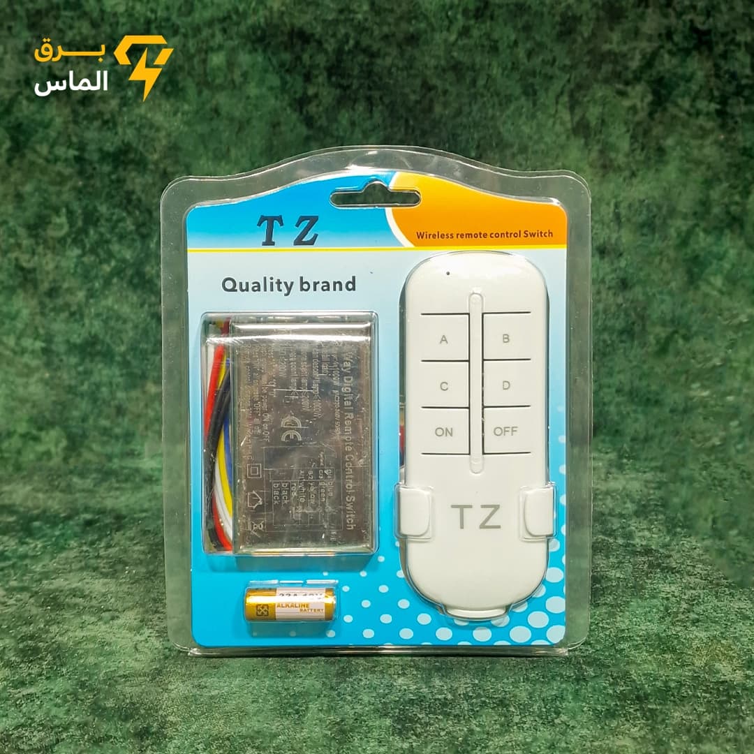 ریموت کنترل وایرلس 4 کانال فلزی / ضمانت بازگشت وجه