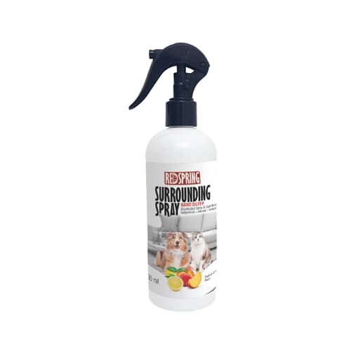 اسپری ضدعفونی کننده محیط رد اسپرینگ رایحه هلو و لیمو Red Spring حجم 500 میل — تصویر ۲