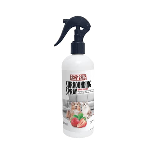 اسپری ضدعفونی کننده محیط رد اسپرینگ رایحه توت فرنگی Red Spring حجم 500 میل