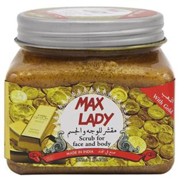 اسکراب لایه بردار پوست مکس لیدی مدل Gold