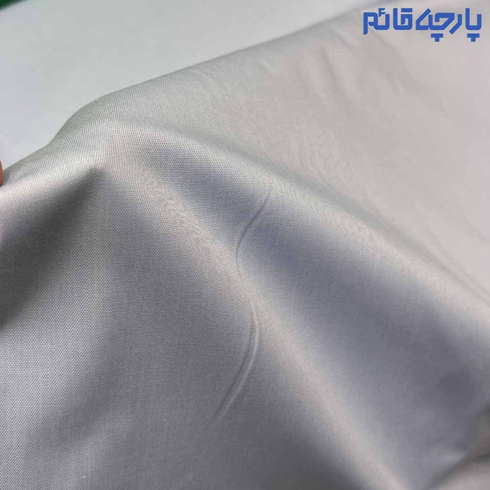 پارچه مردانه پیراهنی ساده تترون تایلندی بافت آکسفورد رنگ آبی روشن آسمانی کد 4580 — تصویر ۳