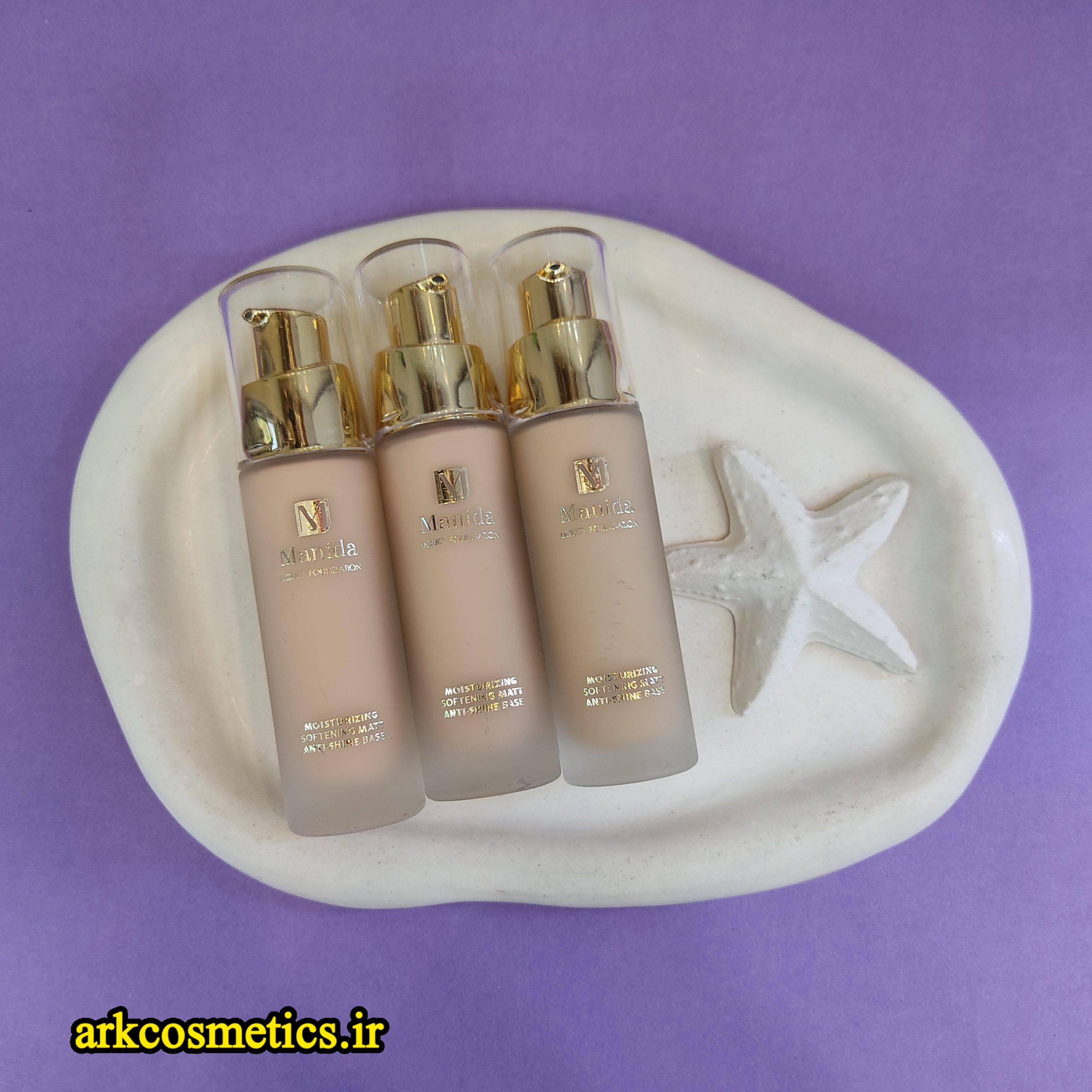 کرم پودر مانیدا مدل ANTI SHINE حجم 35 میلی لیتر — تصویر ۲