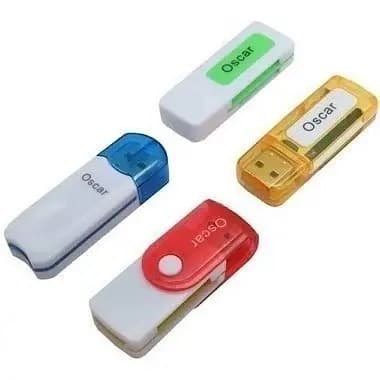 رم ریدر همه کاره OSCAR مدل USB 2.0 | پشتیبانی SD، MicroSD و M2 — تصویر ۲