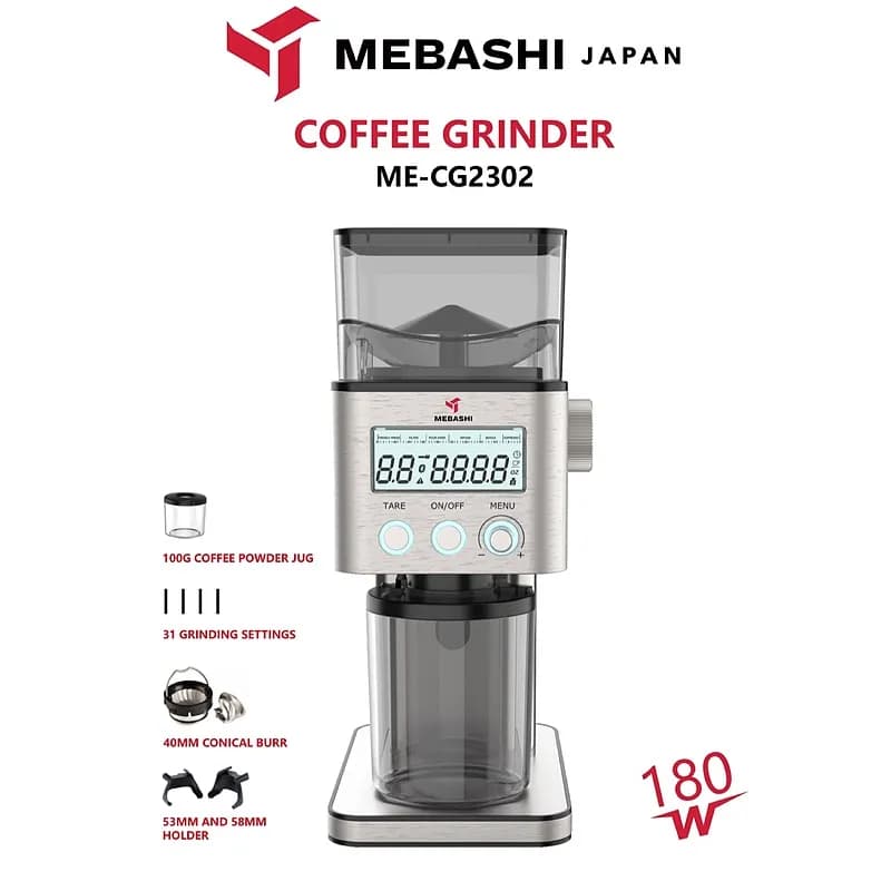 آسیاب قهوه مباشی مدل Mebashi ME-CG2302 (اصل) — تصویر ۲