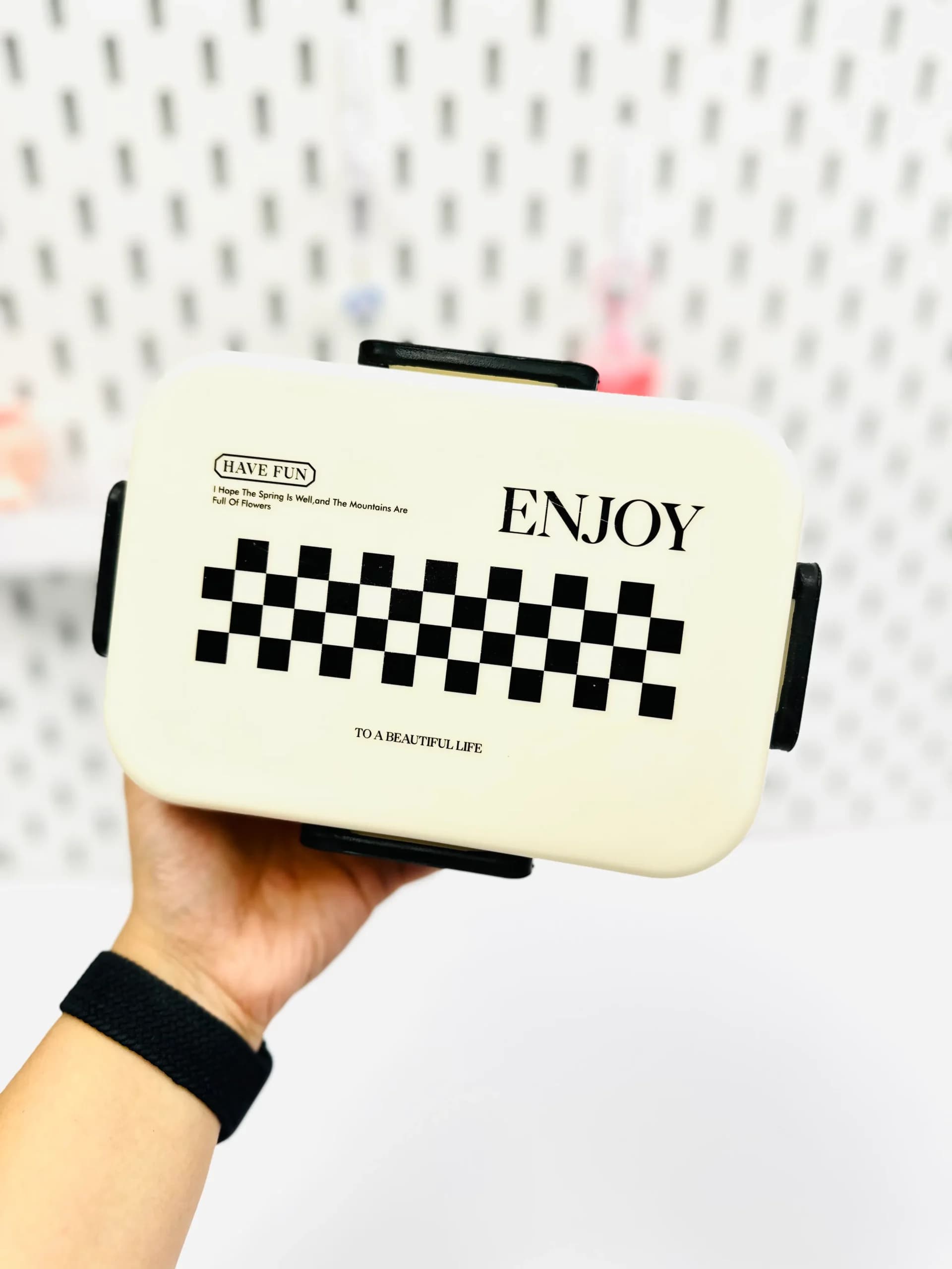ظرف غذای دو قسمته اینجوی Enjoy کد 362 — تصویر ۲