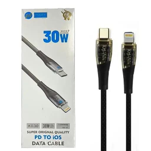 کابل شارژ دو سر تایپ C PODER PD26 | فست شارژ 66 وات کنفی