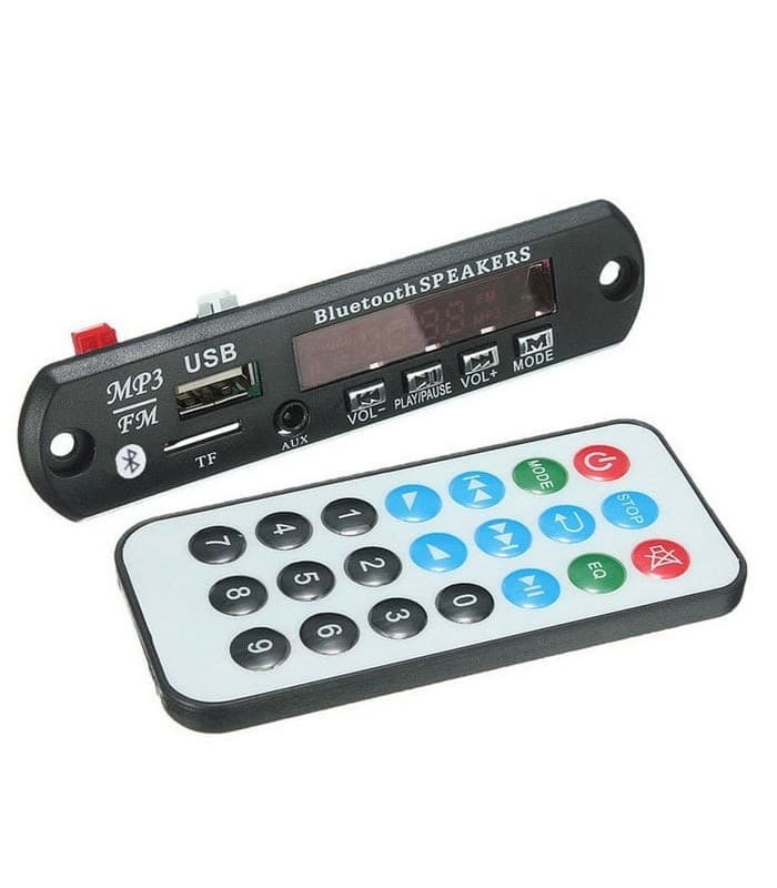 پنل mp3 فلش خور بلوتوث دار +رادیو FM+رم خور — تصویر ۳