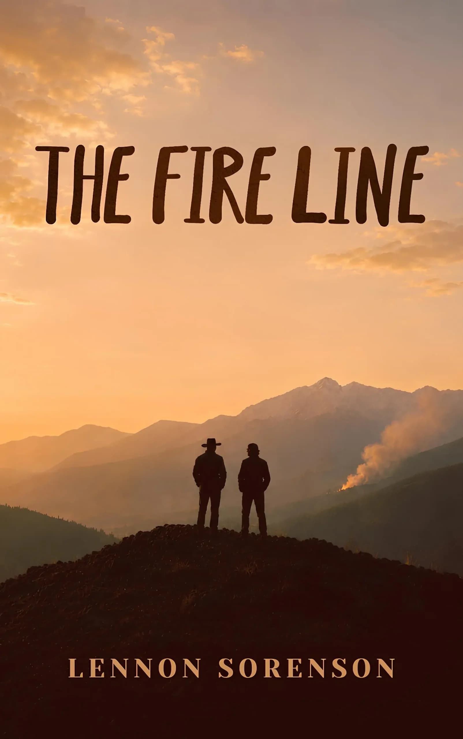کتاب خط آتش (The Fire Line) نسخه انگلیسی PDF | لنون سورنسون