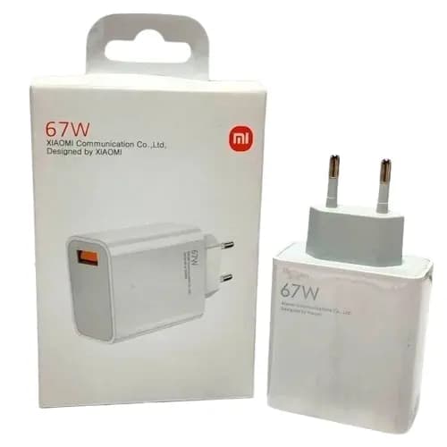 شارژر 67 وات شیائومی Xiaomi 67W اورجینال با شارژ سریع و ایمن
