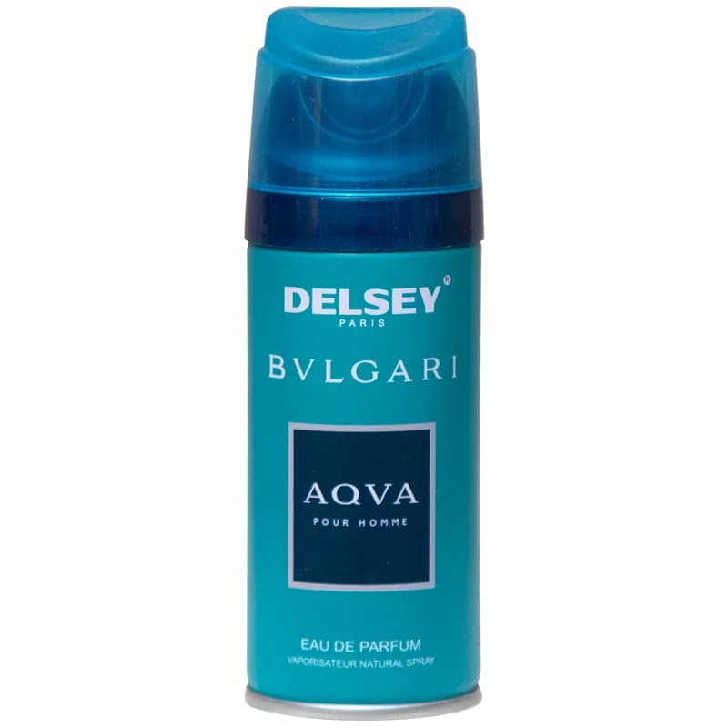 اسپری بدن مردانه دلسی مدل Bvlgari Aqva حجم 150 میل