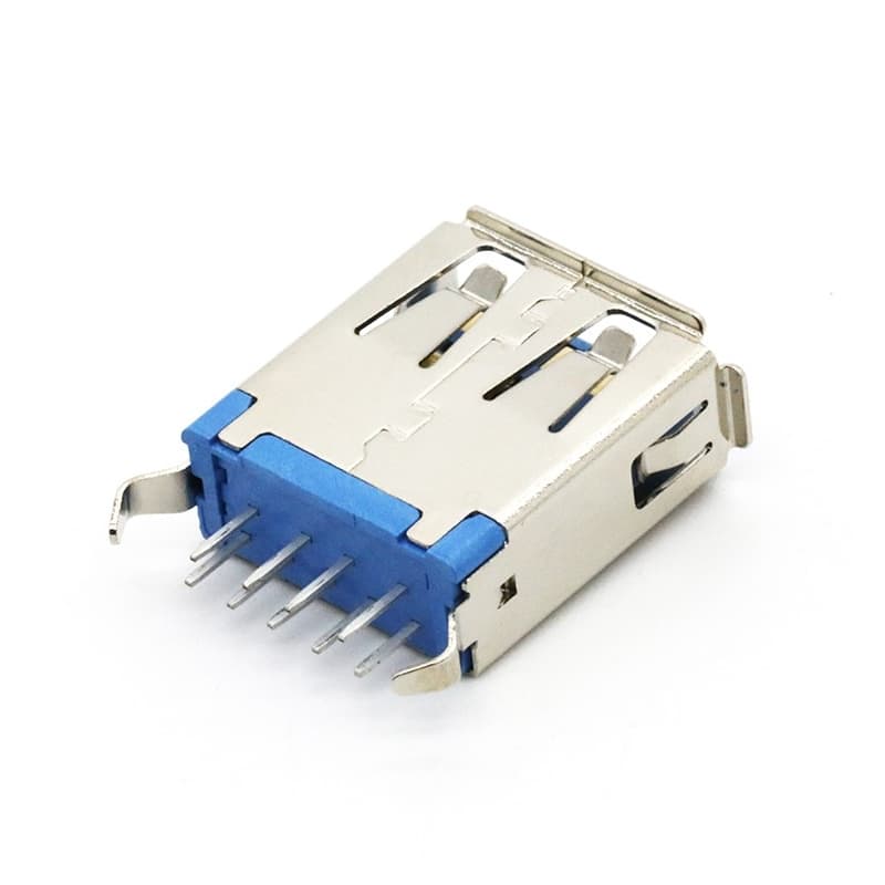 کانکتور USB3.0 A مادگی ایستاده