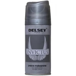 اسپری بدن مردانه دلسی مدل Invictus حجم 150 میل