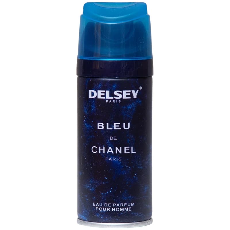 اسپری بدن مردانه دلسی مدل Bleu De Chanel حجم 150 میل