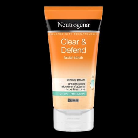 اسکراب لایه بردار صورت نوتروژینا مدل Clear & Defend