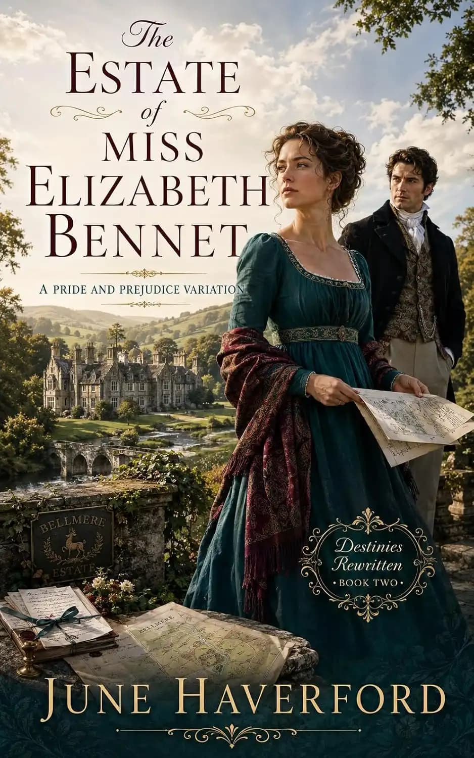 کتاب املاک دوشیزه الیزابت بنت (The Estate of Miss Elizabeth Bennet) نسخه انگلیسی PDF | جون هِیورفورد