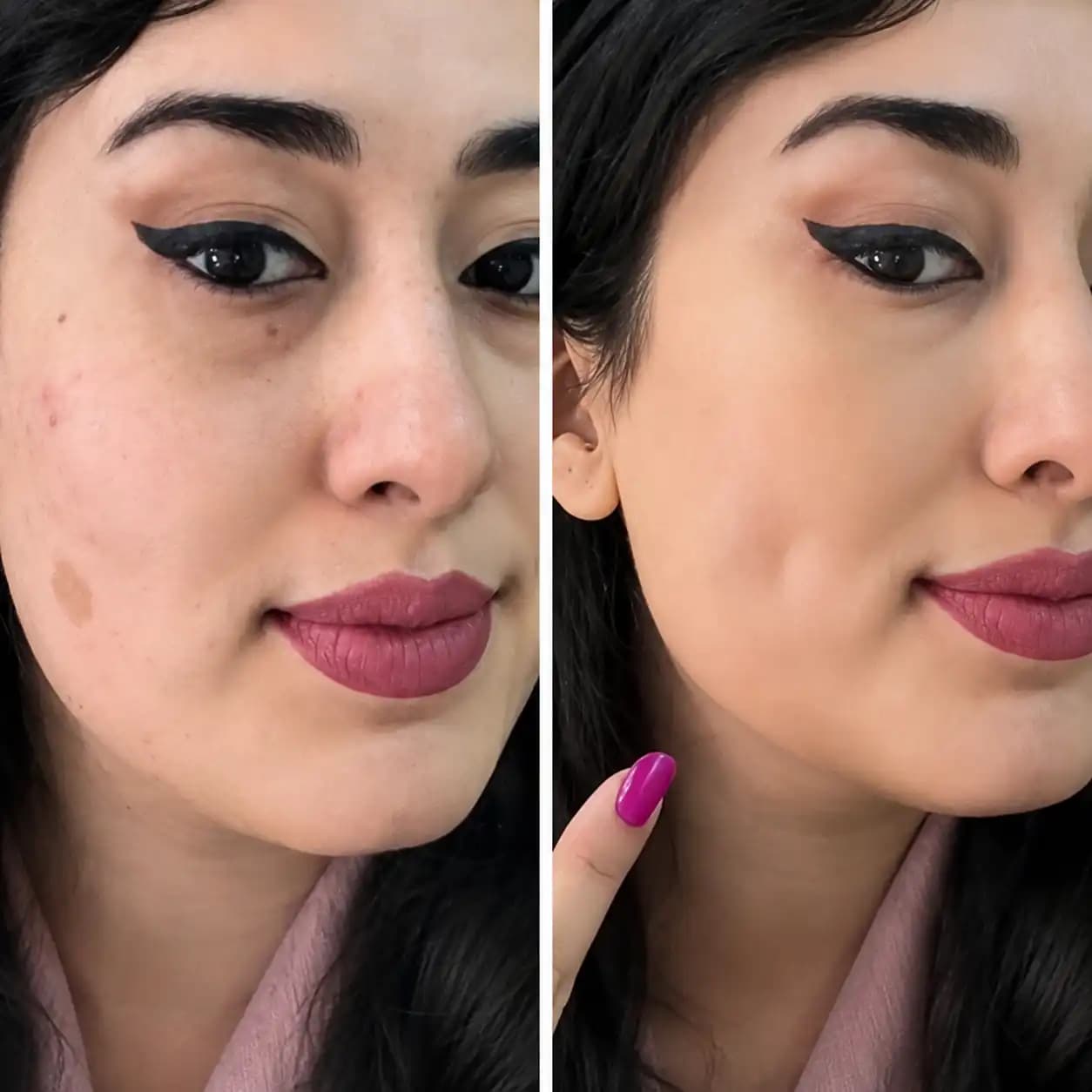 پنکک لاکچری کوین پوشش‌دهی یکنواخت با جلوه مات و ماندگاری بالا — تصویر ۵