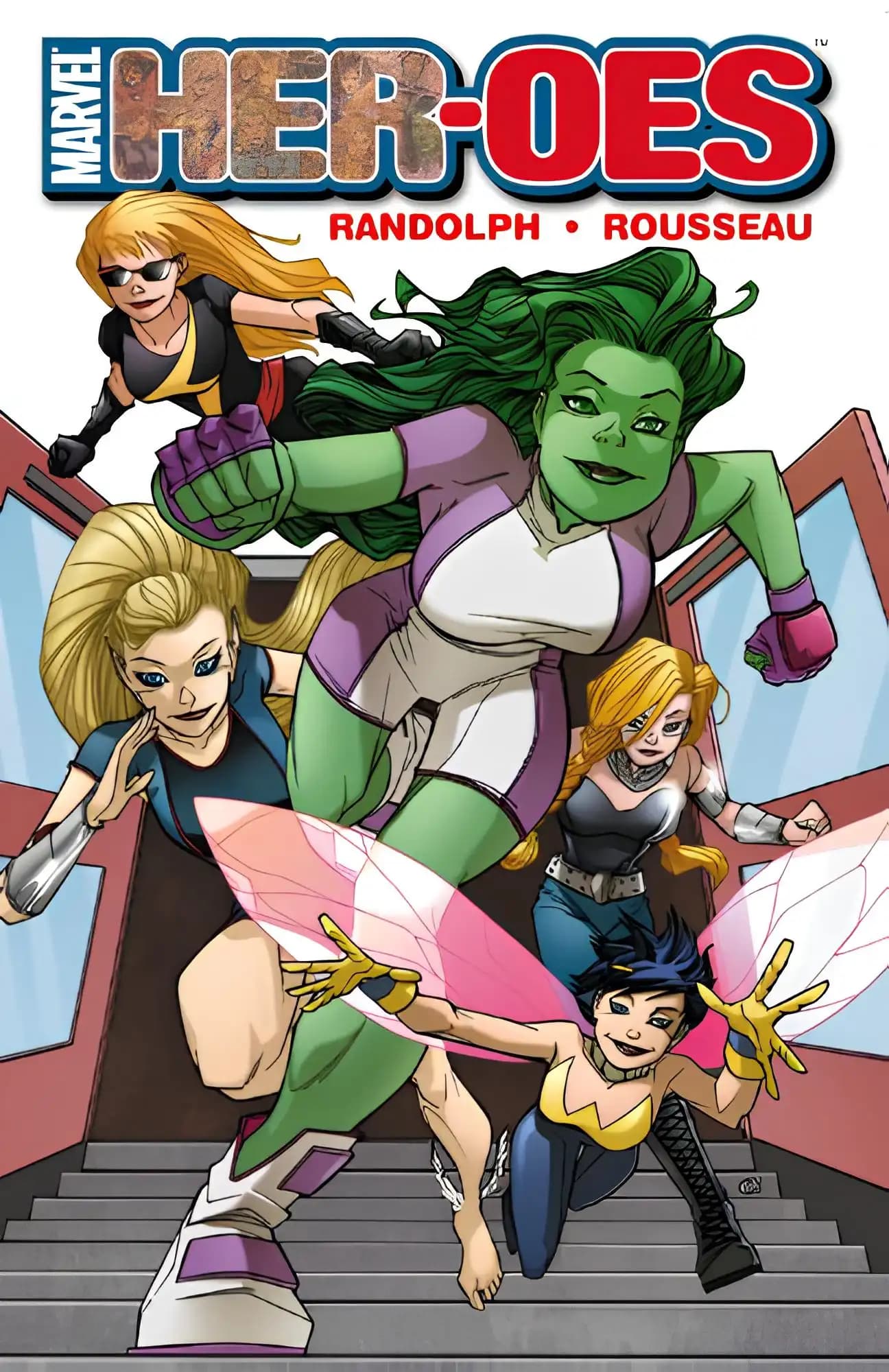 کتاب قهرمانان زن مارول (Marvel Her-oes) نسخه انگلیسی PDF | گریس رندولف