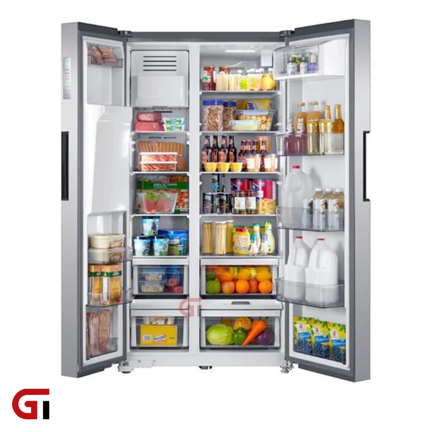 یخچال فریزر پاکشوما سایدبای ساید800 — تصویر ۳