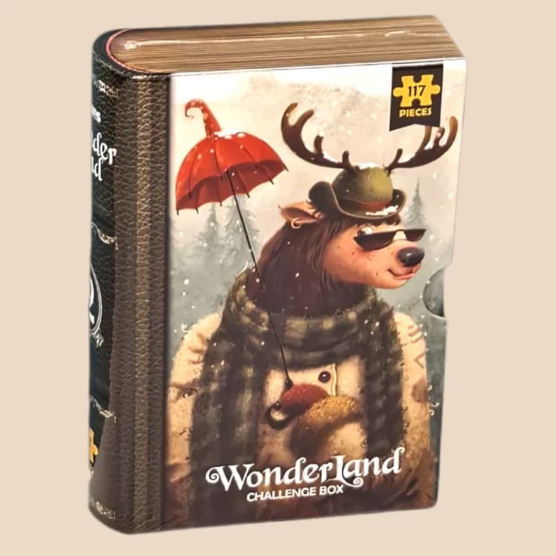 پازل کودک KID FANS مدل گوزن Wonder Land DEER کد KS2426 — تصویر ۲