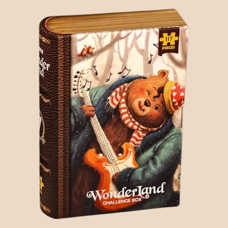 پازل کودک KID FANS مدل خرس Wonder Land BEAR کد KS2430 — تصویر ۲