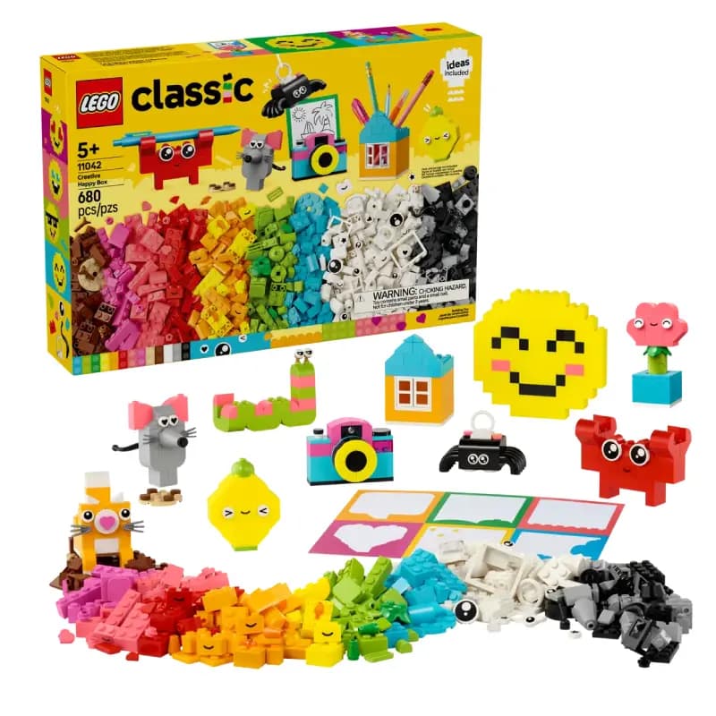 لگو Creative Happy Box سری کلاسیک کد 11042