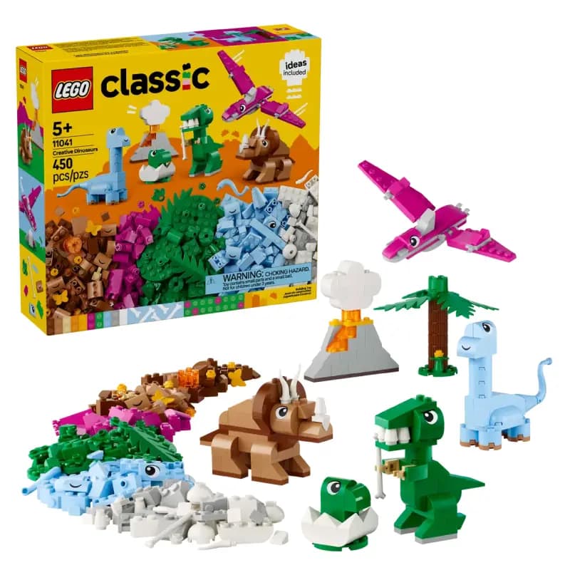 لگو Creative Dinosaurs سری کلاسیک کد 11041