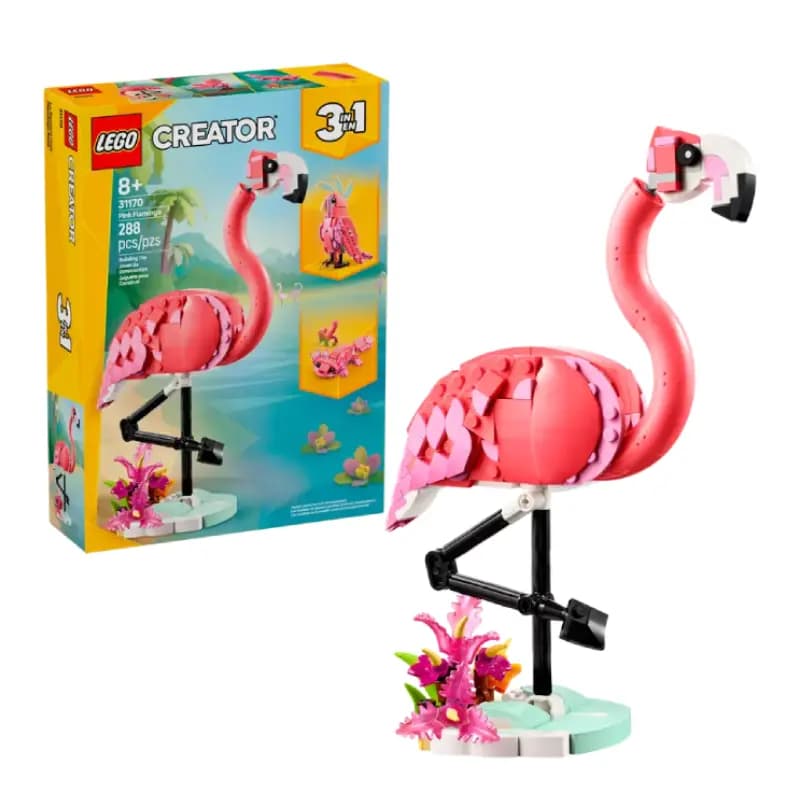 لگو Wild Animals: Pink Flamingo سری کریتور کد 31170