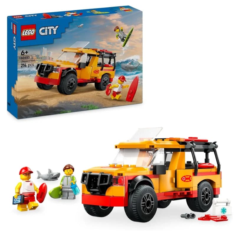 لگو Lifeguard Beach Rescue Truck سری سیتی کد 60453