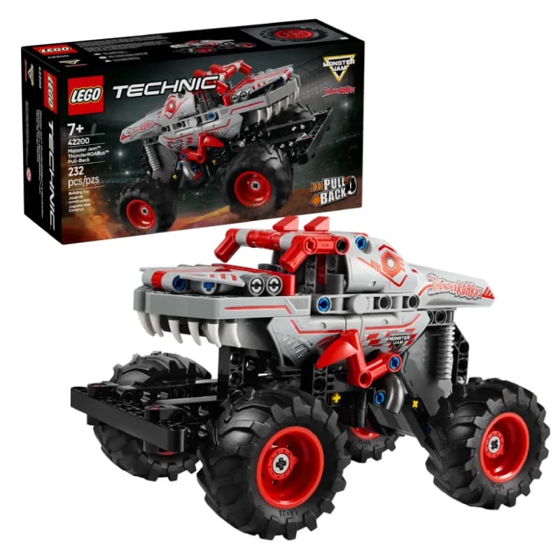 لگو Monster Jam ThunderROARus Pull-Back سری تکنیک کد 42200