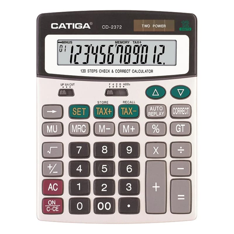 ماشین حساب کاتیگا مدل CD-2372 — تصویر ۲