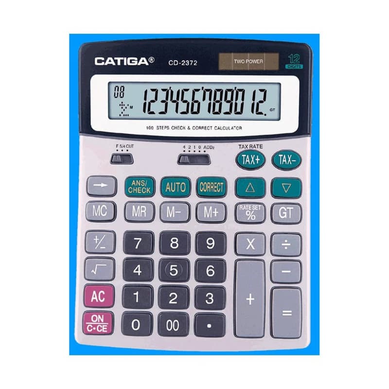 ماشین حساب کاتیگا مدل CD-2372 — تصویر ۶