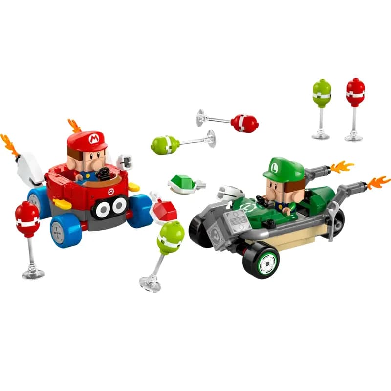 لگو Mario Kart™ – Baby Mario vs. Baby Luigi سری سوپر ماریو کد 72034 — تصویر ۶