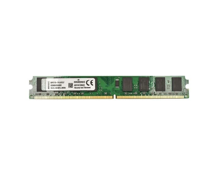 رم کینگستون 2 گیگ DDR2 فرکانس 800 مدل KVR تایمینگ CL5 استوک