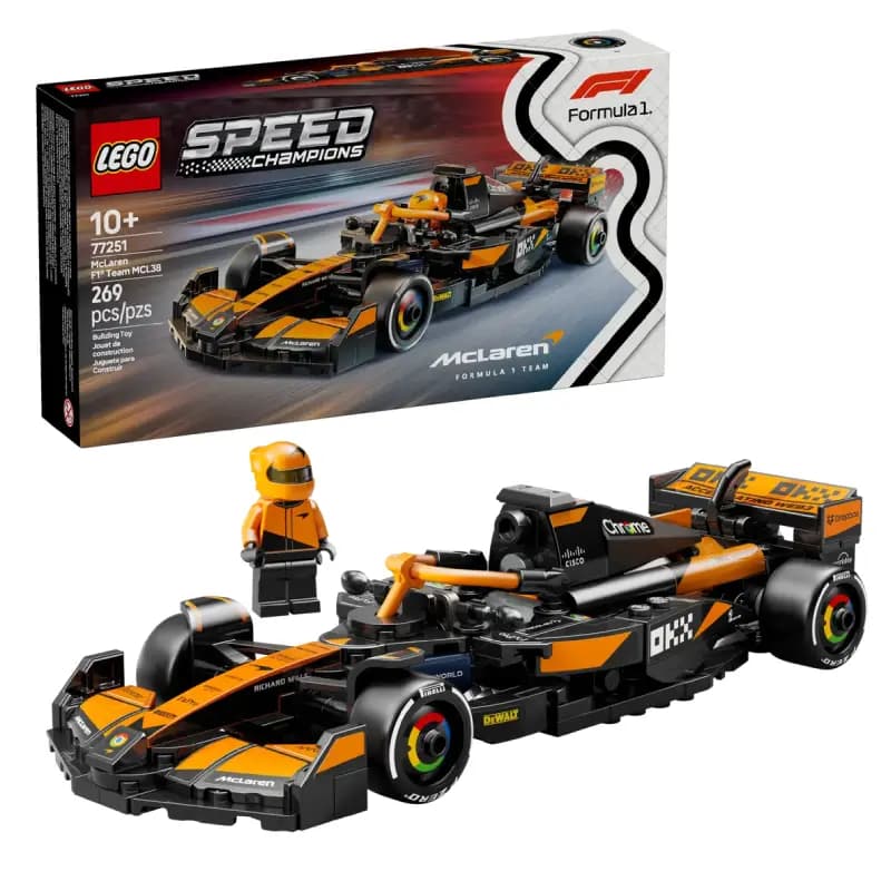 لگو McLaren F1® Team MCL38 Race Car سری اسپید کد 77251