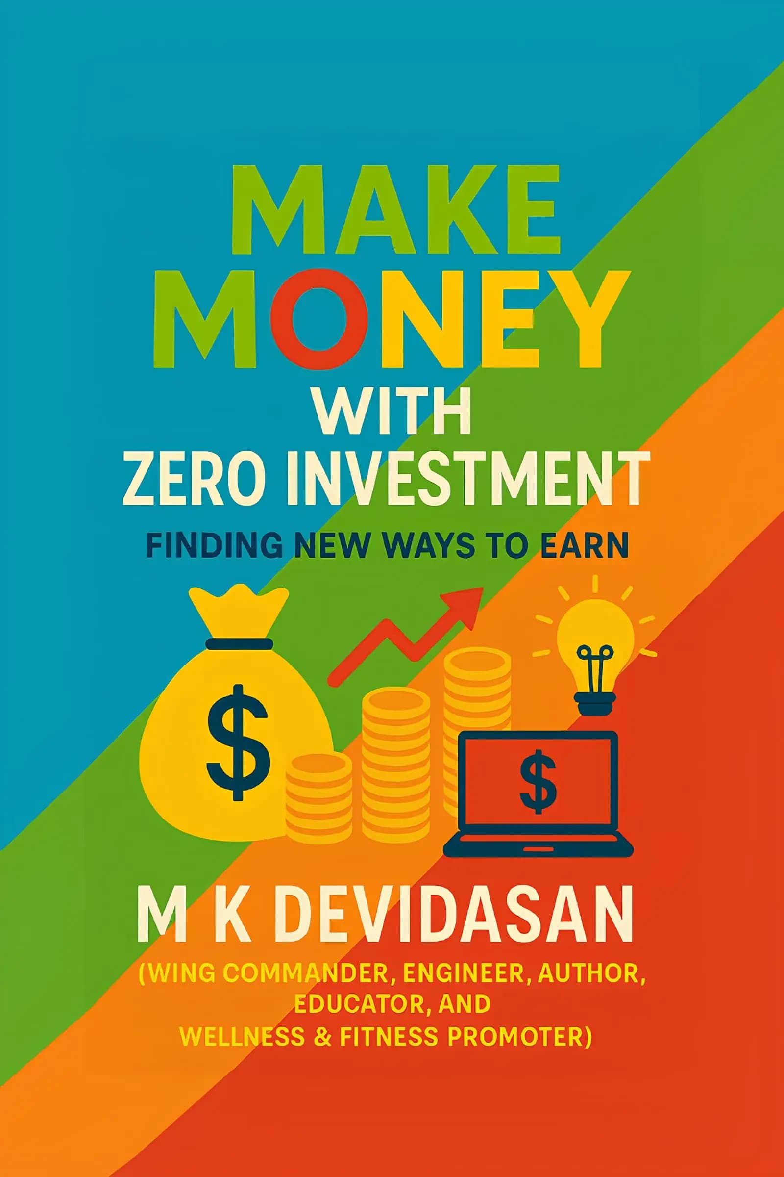 کتاب بدون سرمایه‌گذاری پول دربیاورید (Make Money with Zero Investment) نسخه انگلیسی PDF | ام. کی. دویداسان