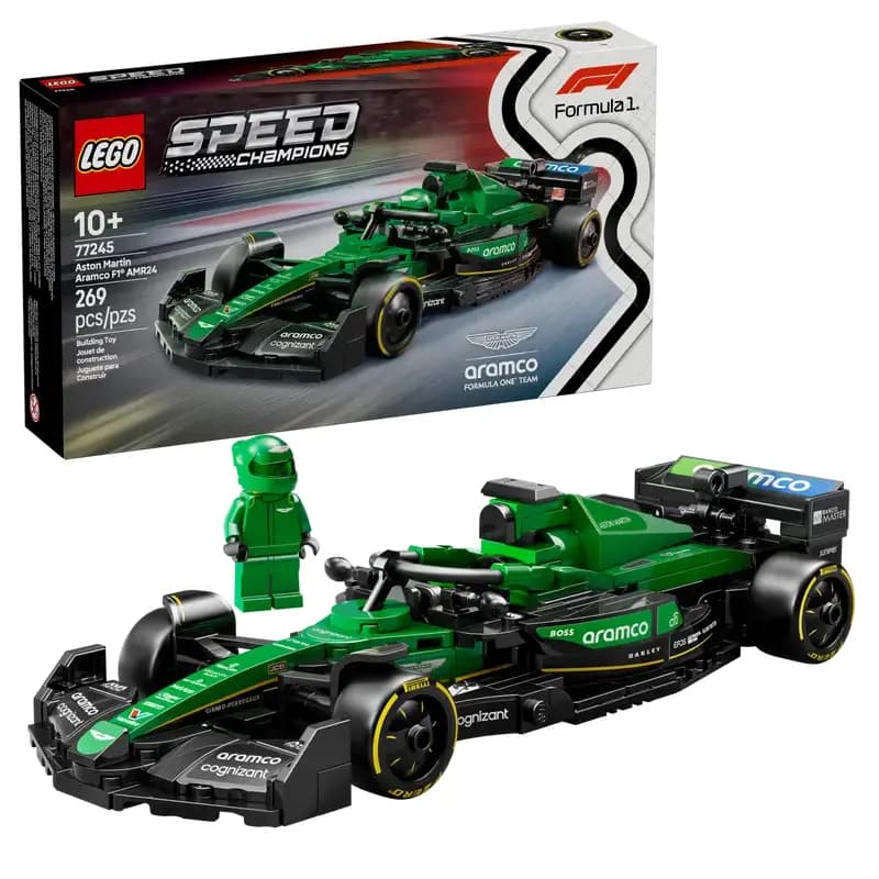 لگو Aston Martin Aramco F1® AMR24 Race Car سری اسپید کد 77245