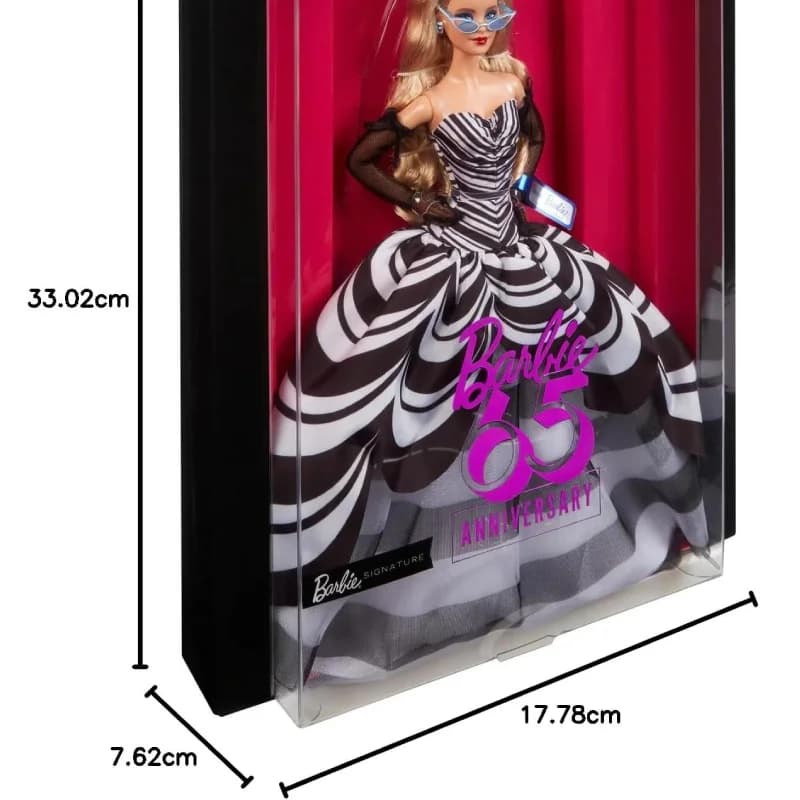 عروسک باربی مدل Barbie Signature 65th Anniversary — تصویر ۸