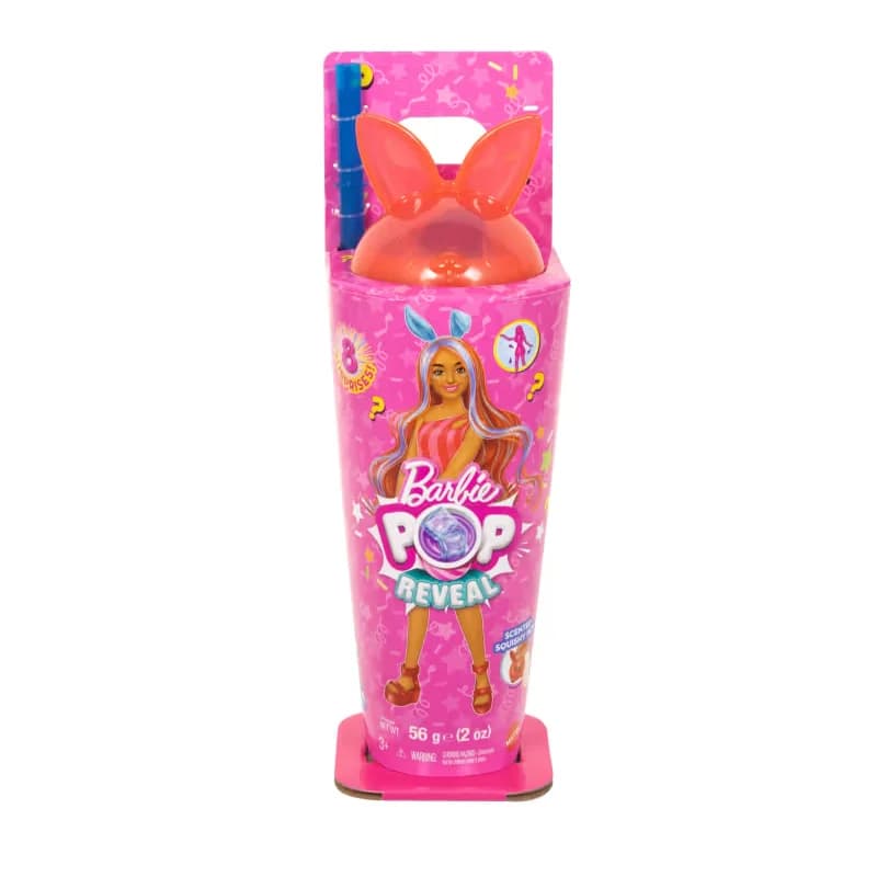 عروسک باربی سورپرایزی مدل Barbie Pop Reveal Shakes با تم Bright Bunny — تصویر ۴