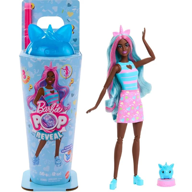 عروسک باربی سورپرایزی مدل Barbie Pop Reveal Shakes — تصویر ۲