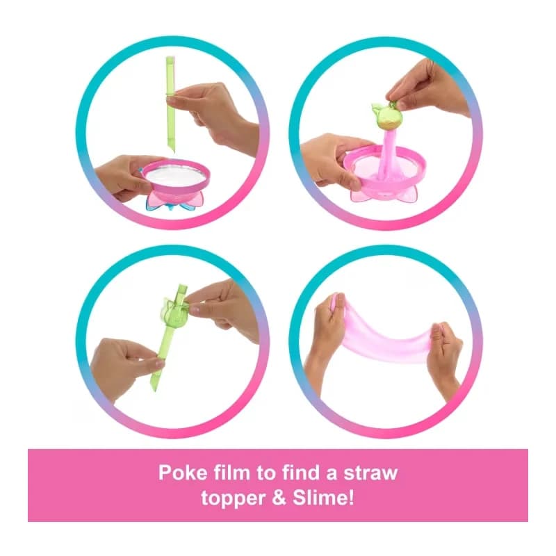 عروسک باربی سورپرایزی مدل Barbie Pop Reveal Shakes با تم Cute Kitten — تصویر ۶