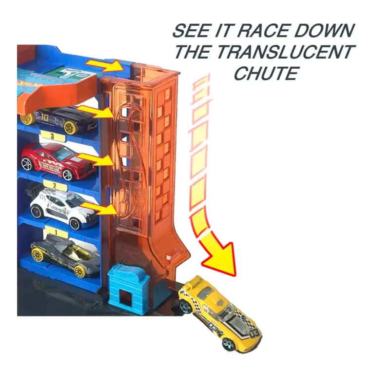 پیست هات ویلز مدل Hot Wheels City Downtown Car Park — تصویر ۵