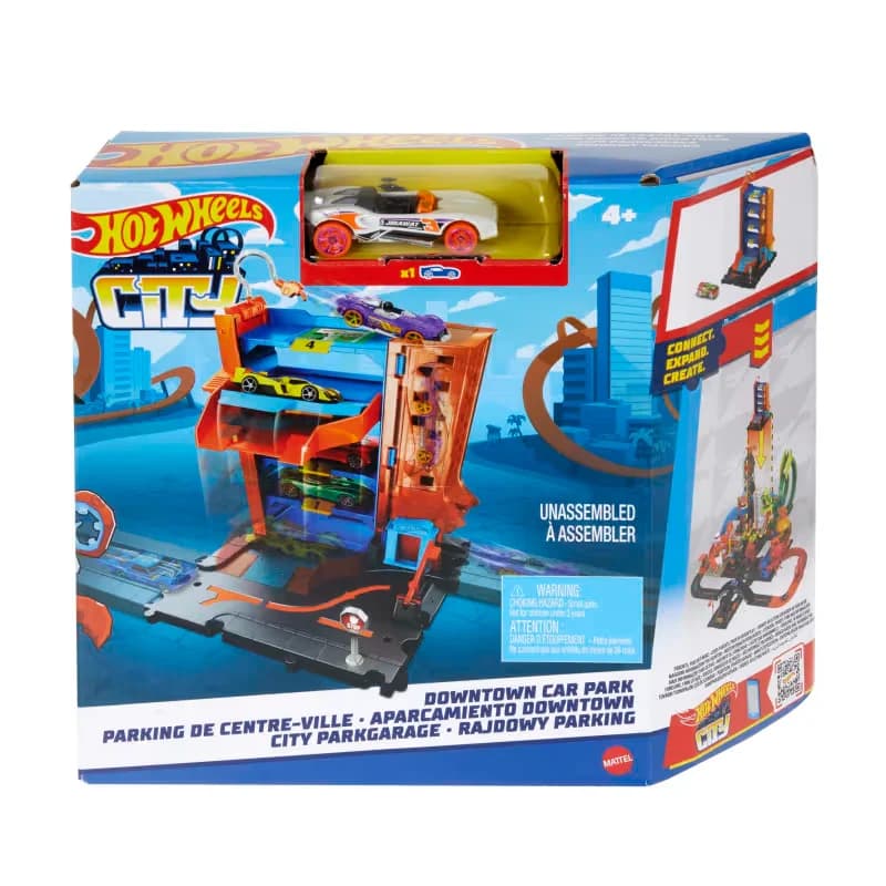 پیست هات ویلز مدل Hot Wheels City Downtown Car Park — تصویر ۷