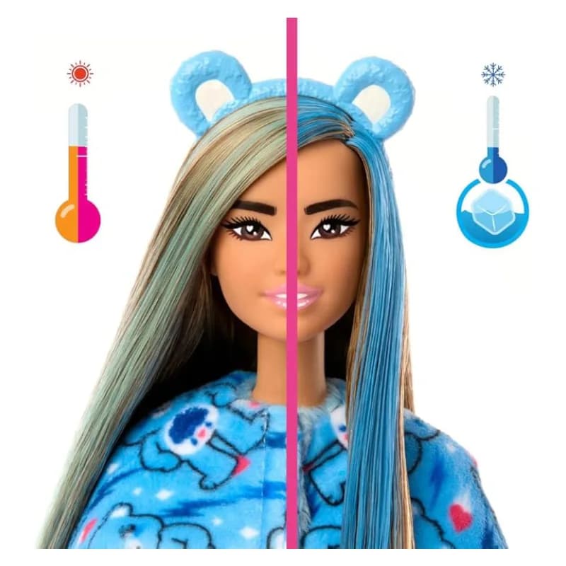 عروسک باربی سورپرایزی مدل barbie cutie reveal با تم care bears — تصویر ۳